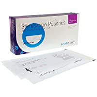 UnoDent - Bolsa de esterilización (200 unidades)- 135 mm x 254 mm- 200